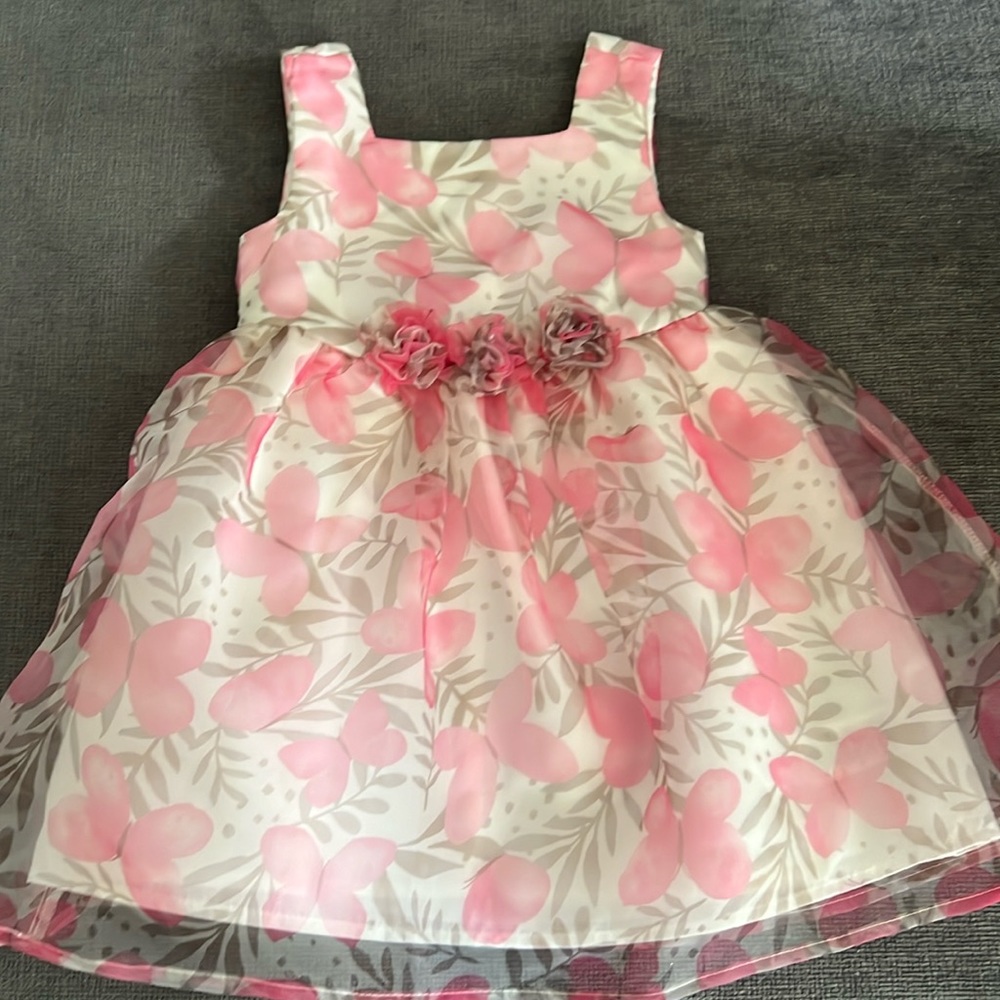 Toddler dress butterfly